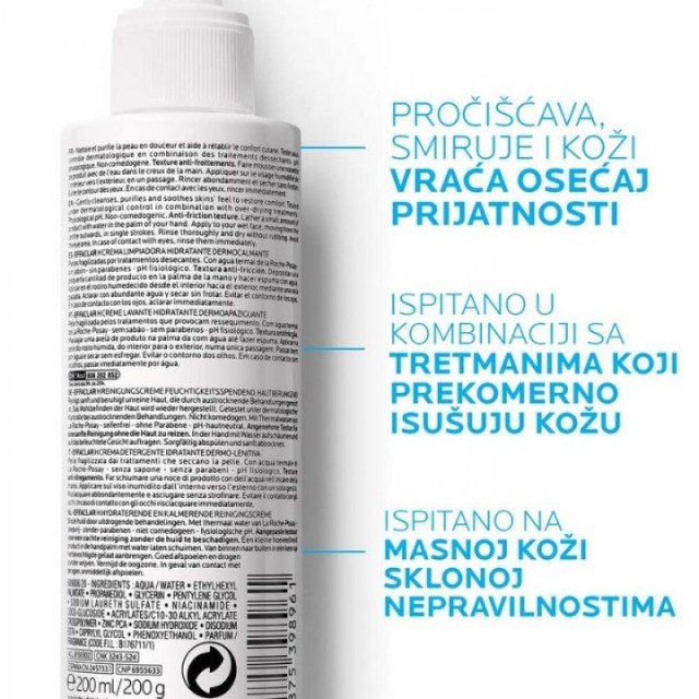 LA ROCHE POSAY EFFACLAR H KREMA ZA ČIŠĆENJE 200ML